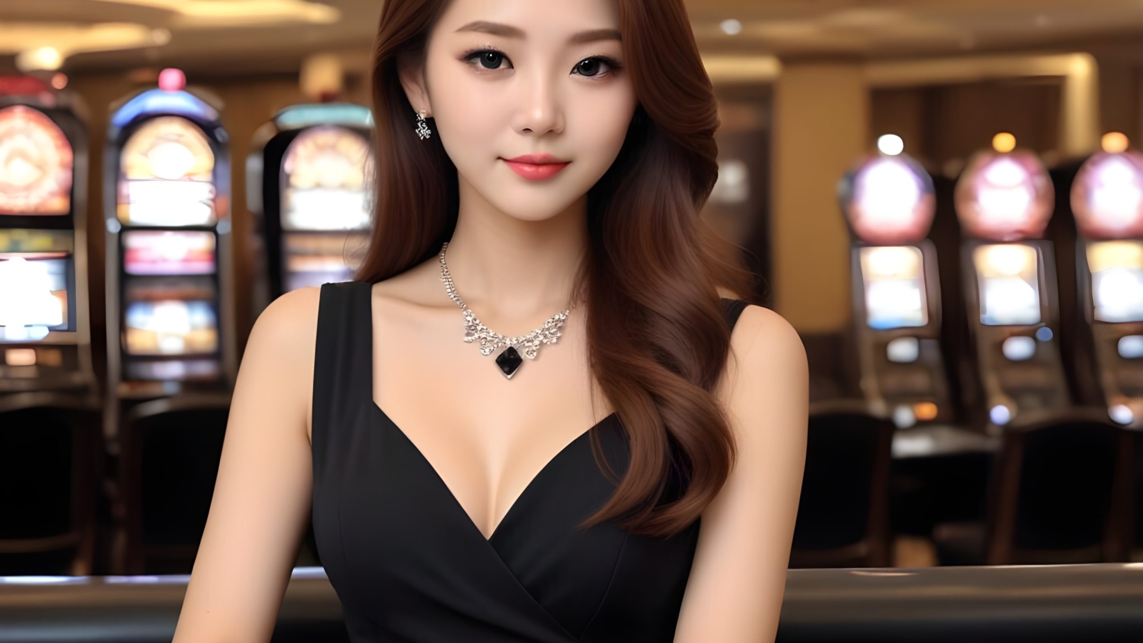 woman-black-dress-is-sitting-front-poker-table